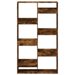 Bookcase Smoked Oak 100x33x175 cm Engineered Wood 3309406