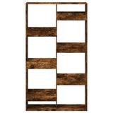 Bookcase Smoked Oak 100x33x175 cm Engineered Wood 3309406