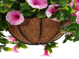 Artificial Flowers Pink 55 x 50 x 57 cm PE and Steel 42042382