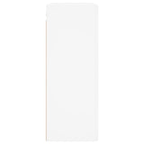Wall Mounted Cabinet White 69.5x34x90 cm Engineered Wood 830396