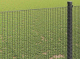 Welded Wire Fence 5000 x 80 cm Grey 42005245