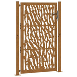 Garden Gate 100x150 cm Weathering Steel Trace Design 4100986