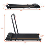 ZNTS 0.75HP Single Function Electric Treadmill 08192400