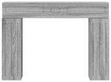 Fireplace Surround Grey Sonoma 102 x 18 x 100.5 cm 8006612