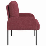 Sofas with Cushion 55cm Wine Red Plywood 42023432