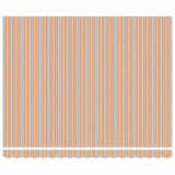 Retractable Awning Manual Multicolour Stripe 400x300 cm Fabric 3330573