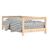 Kids Bed Frame 70x140 cm Solid Wood Pine 834396