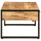 Coffee Table 100x54x40 cm Solid Wood Mango and Iron 356246