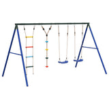 Outdoor Swing Set with Swings. Ladder. Disc Swing 3283613