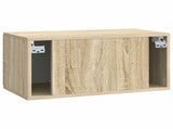 Wall-Mounted TV Cabinet Sonoma Oak 59.5 x 31 x 30 cm 898367
