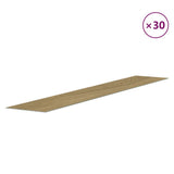 Wall Panels Wood Look Brown PVC 4.12 m 3189143