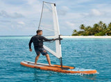 Inflatable SUP Board with Sail TRITON 330 x 76 x 15 cm Blue for 42039139