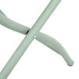Garden Folding Chair Folding 2 pcs Light Mint 42 x 52 x82cm 42002940