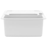 Granite Kitchen Sink Double Basins White 144855