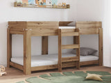 Bunk Bed for Kids Artisan Oak 80 x 160 cm Engineered Wood 3410554