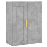 Wall Mounted Cabinets 2 pcs Concrete Grey Engineered Wood 3198005