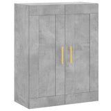 Wall Mounted Cabinets 2 pcs Concrete Grey Engineered Wood 3198005