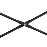 30208 Computer Desk Black 110x60x70 cm Engineered Wood