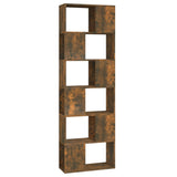 Book Cabinet/Room Divider Smoked Oak 60x24x186 cm 816032