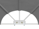 Balcony Privacy Screen 240 x 160 cm Polyester Rectangular 42037150