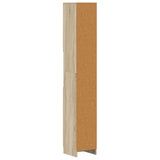 Bathroom Cabinet with Open Shelf UTRECHT Sonoma Oak 897697