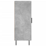 Sideboard Concrete Grey 34.5x34x90 cm Engineered Wood 828560