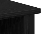 TV Cabinet Set Black Oak 100 x 35 x 45 cm Engineered Wood 862930