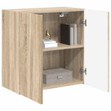 TV Wall Cabinet Sonoma Oak 59.5 x 31 x 60 cm Engineered Wood 892351