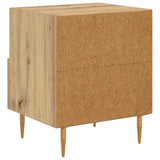 Bedside Table 2 pcs Brown 40 x 35 x 47.5 cm Engineered Wood 882078