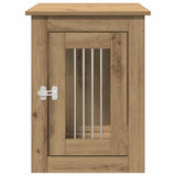 Dog Crate Furniture Artisan Oak 45x62x59 cm Engineered Wood 857637
