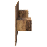 Headboard with Cabinet 3 pcs Old Wood Engineered Wood 3415637