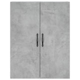 Highboard Concrete Grey 69.5x34x180 cm Engineered Wood 3198085
