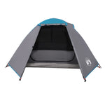 ZNTS Camping Tent Dome 2-Person Blue Waterproof 94324