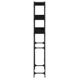 Washing Machine Shelf with Shelf Black 0ak 67 x 25 x 163 cm 883552