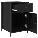 Bedside Cabinet 2 pcs Black Oak 40 x 42 x 60 cm Engineered Wood 875785