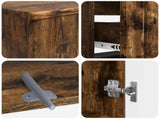 3 Piece Bathroom Cabinet Set ZWOLLE Engineered Wood 3417842