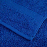 12 Piece Premium Towel Set SOLUND Blue 600 gsm 137572