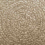 Rug ZIZUR Beige 80x250 cm Jute Look Indoor and Outdoor 4010404