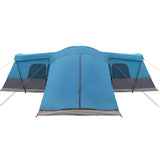 Tent 16-Person with Roof with Storage Blue 680 x 510 x 210 cm 42004006