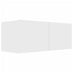 6 Piece TV Cabinet Set White Engineered Wood 3114550
