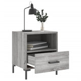 Bedside Cabinets 2 pcs Grey Sonoma 40x35x47.5 cm Engineered Wood 827449