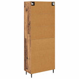 Highboard with Drawer 2 pcs Old Wood Engineered Wood 3415751