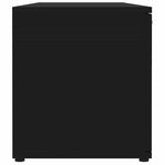 TV Cabinet Black 120x34x37 cm Engineered Wood 801162