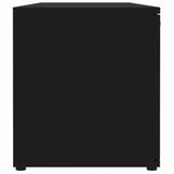 TV Cabinet Black 120x34x37 cm Engineered Wood 801162