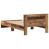 Bed Frame Old Wood 203 x 104 x 70 cm Engineered Wood 3376050