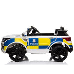 ZNTS Dual Drive 12V 7Ah Police Car with 2.4G Remote Control White 47331340