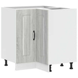 Kitchen Corner Base Cabinet Kalmar Grey Sonoma Engineered Wood 853513