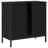 Bathroom Sink Cabinet Black Oak 60 x 30 x 60 cm Engineered Wood 863118