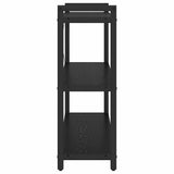 Bookshelf Black Oak 80 x 30 x 85 cm Engineered Wood 868425