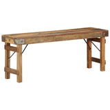 Bench Natural 110 x 35 x 46 cm Reclaimed Old Wood 4019621